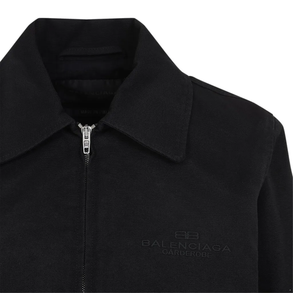 Zip-Up Shirt Jacket