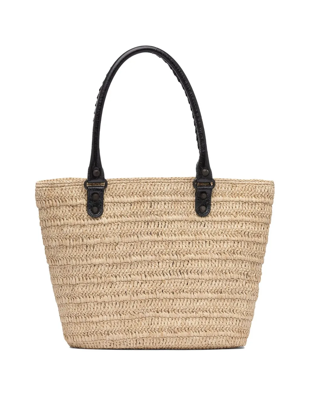 Le Cagole Raffia Basket Bag