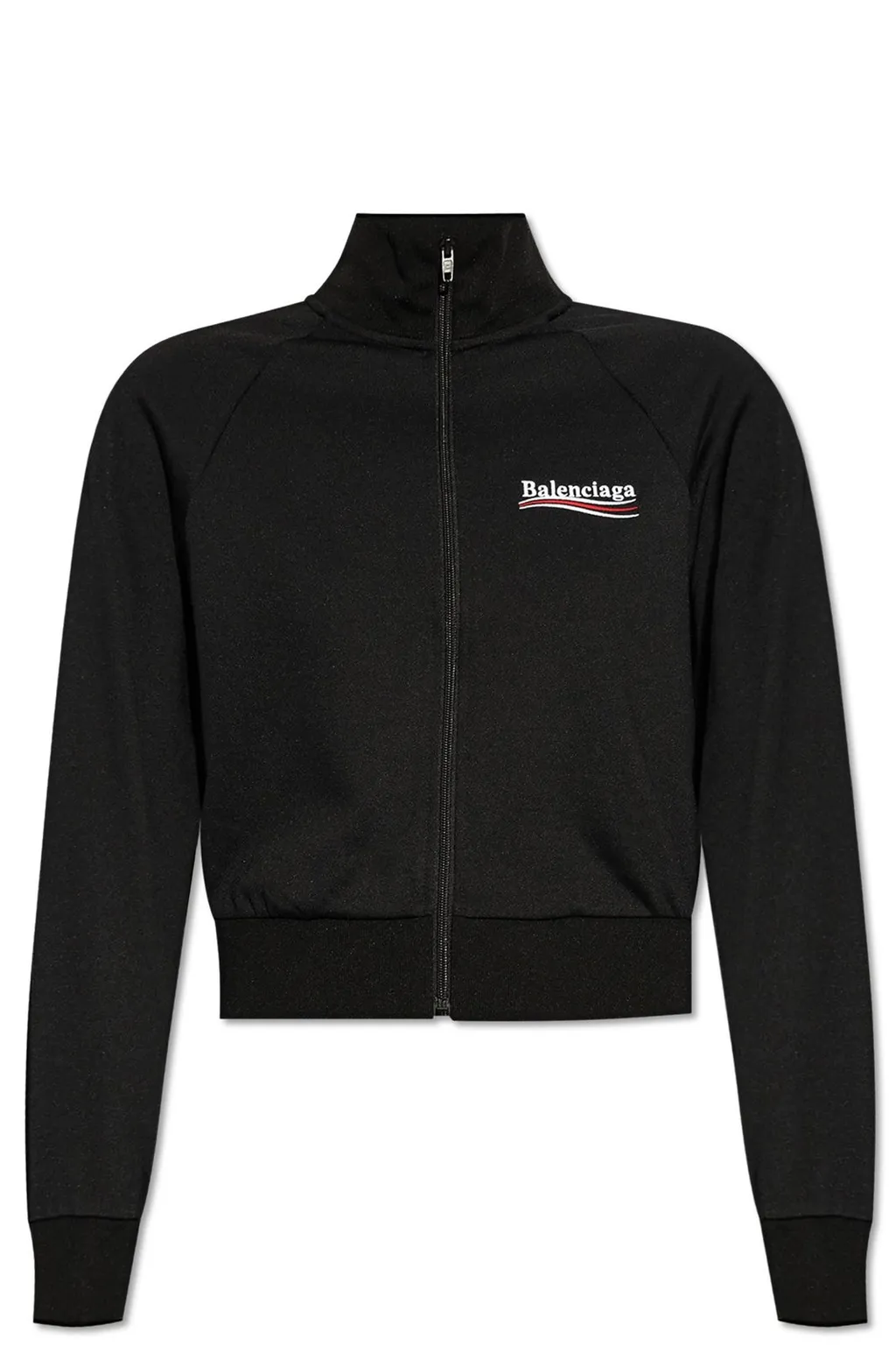Logo Printed Zip-Up Jacket