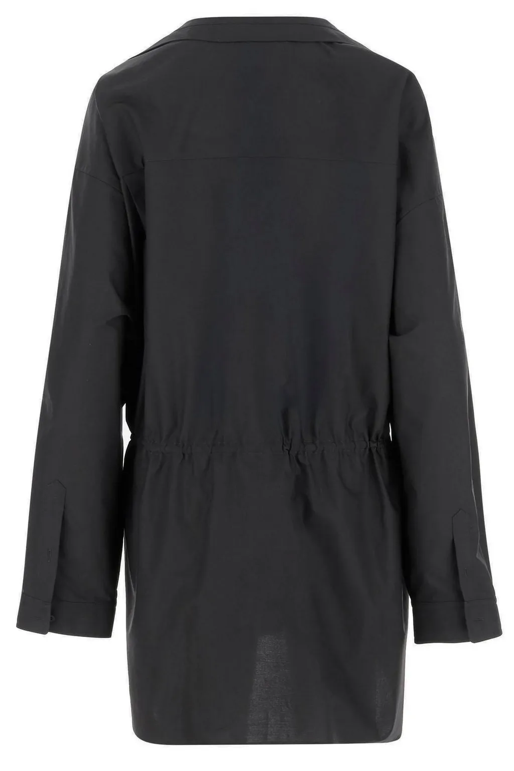Collared Drawstring Dress
