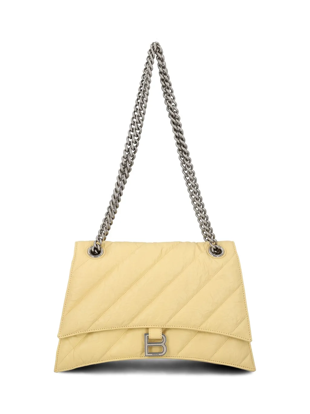 Crush Chain Quilted Medium Shoulder Bag