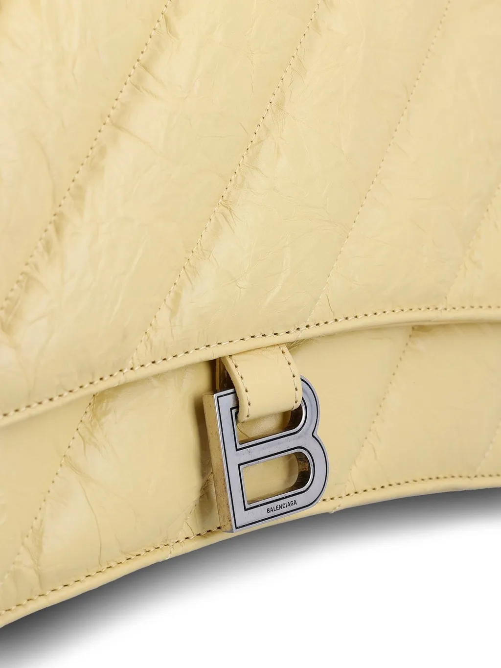 Crush Chain Quilted Medium Shoulder Bag