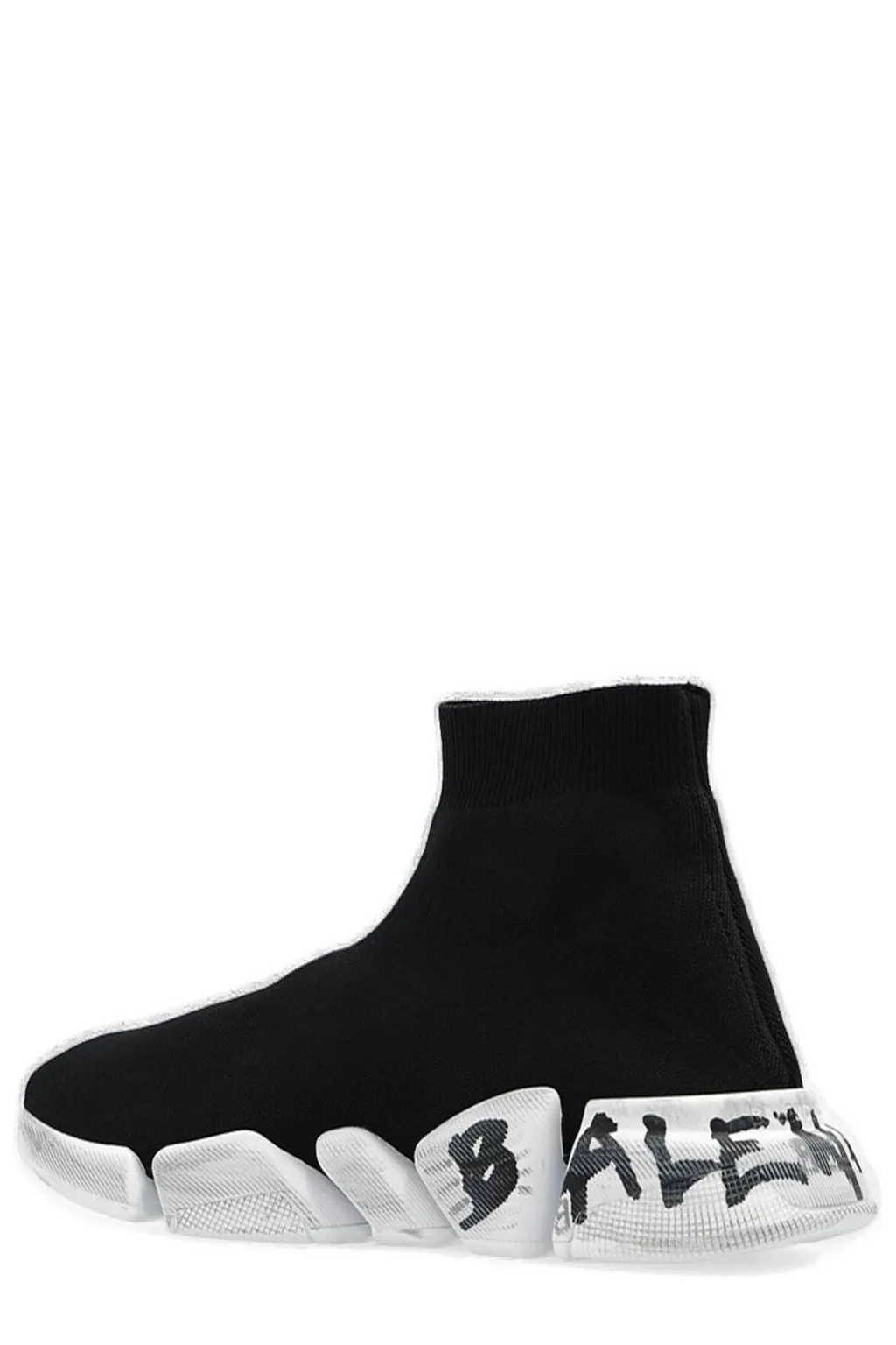 Speed 2.0 Graffiti-Printed Sock Sneakers