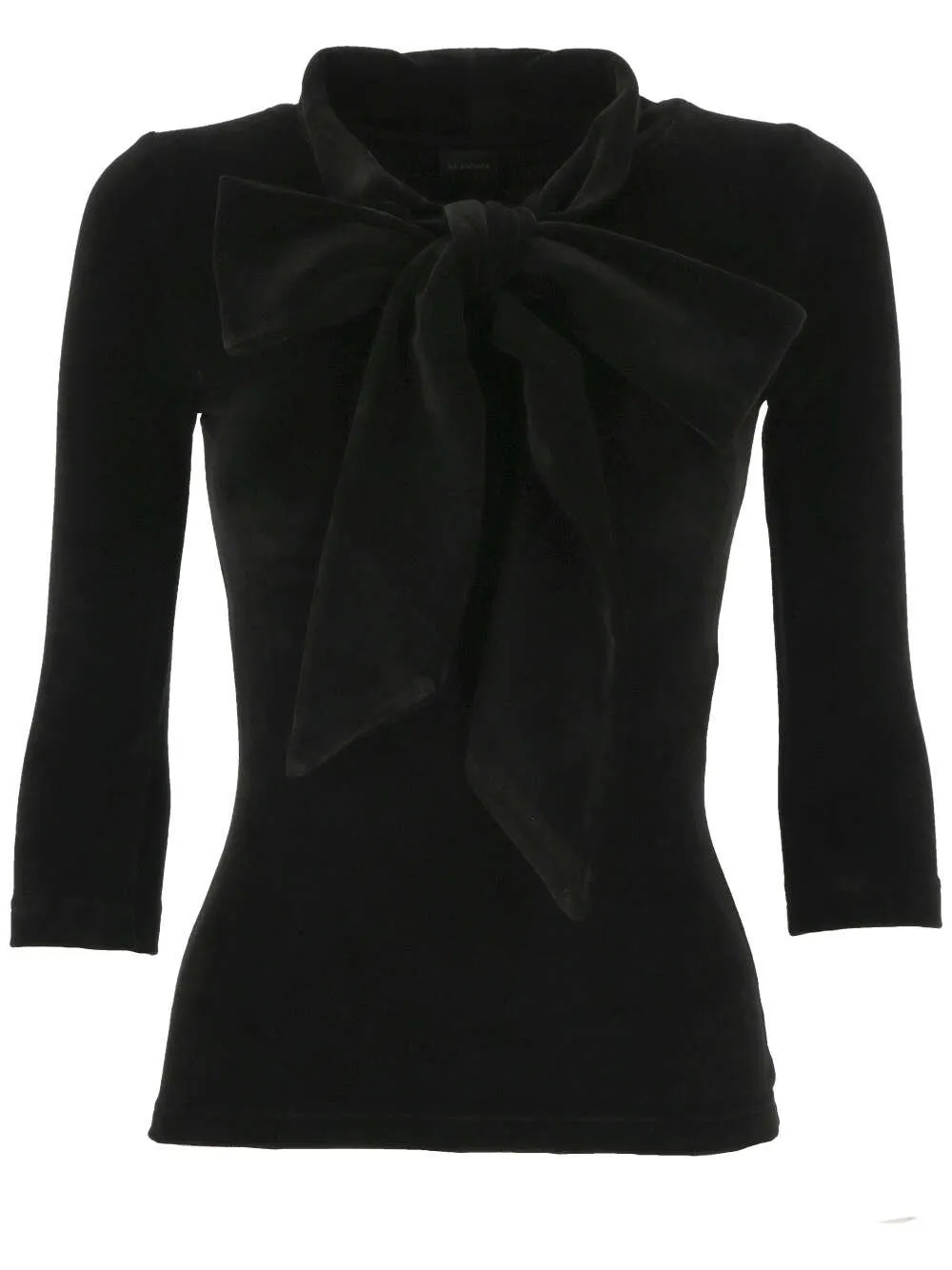 Turtleneck Scarf Fitted Top