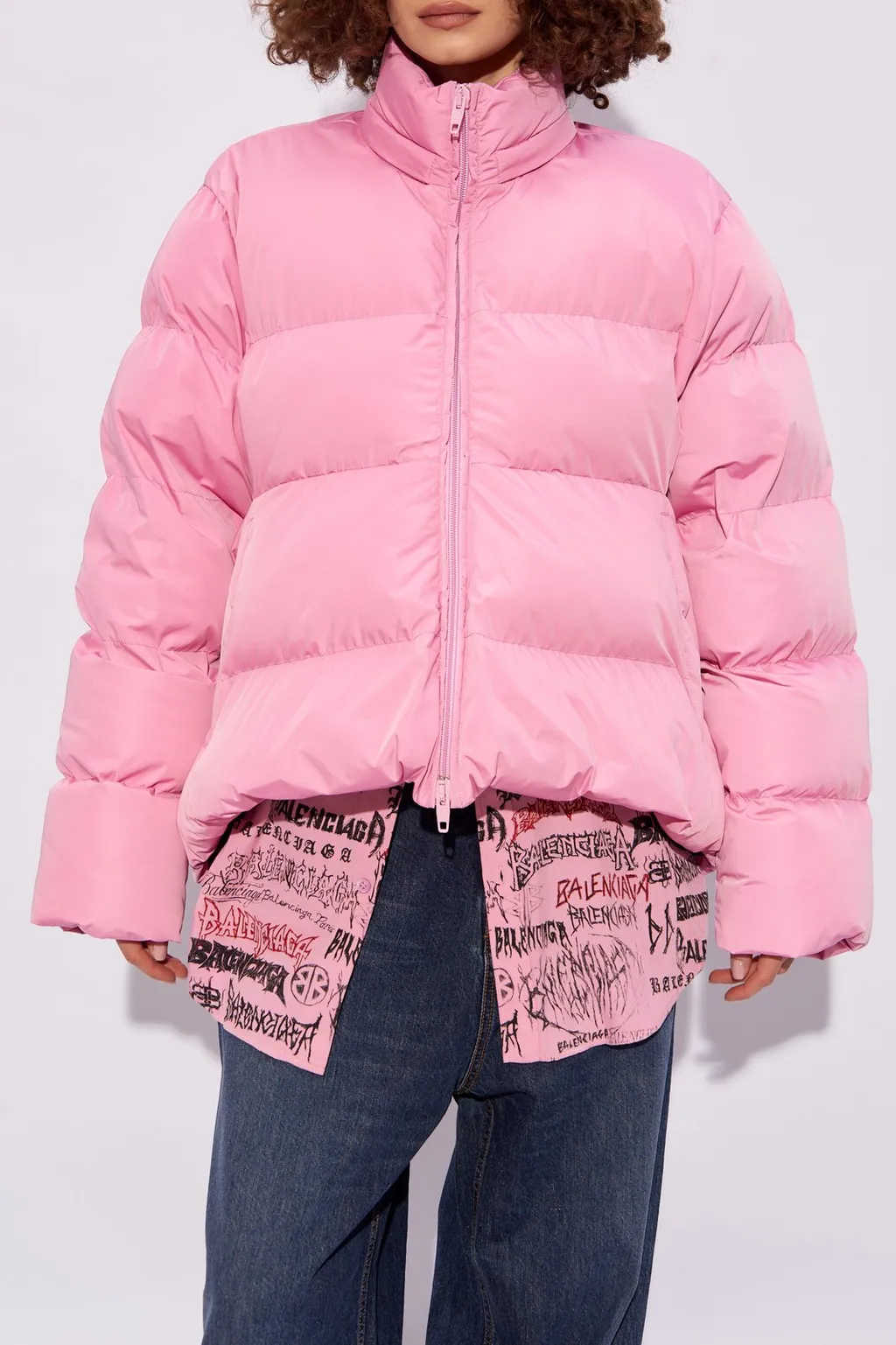 Zip-Up Puffer Jacket