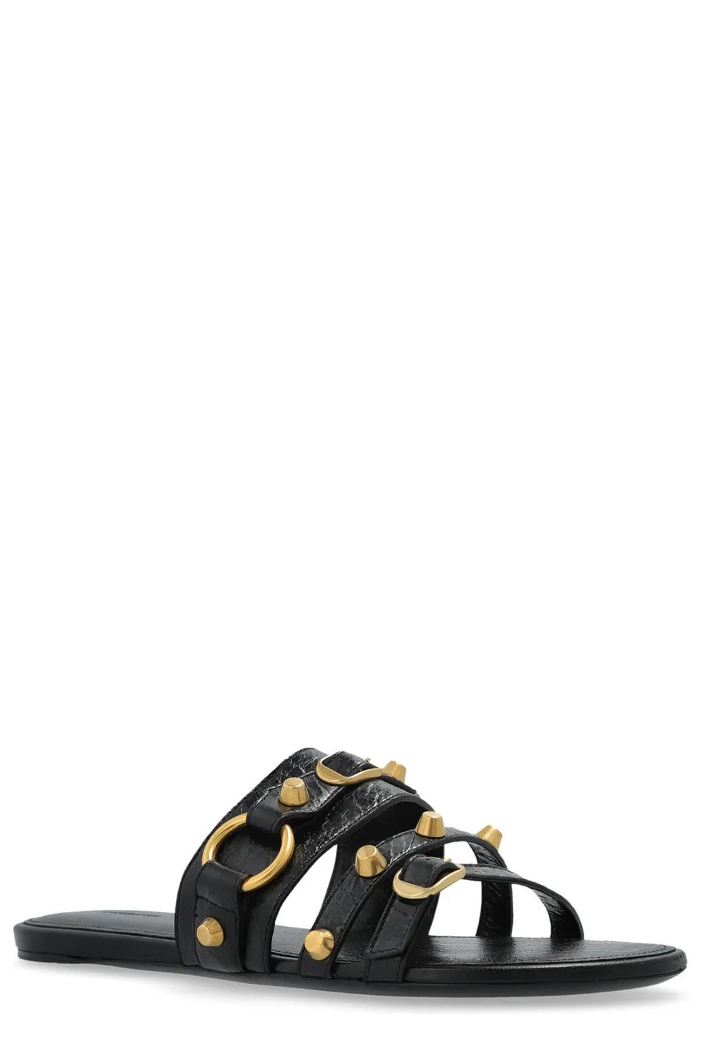 Stud Detailed Slip-On Sandals