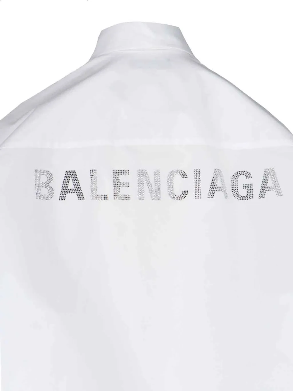 Logo Embellished Long-Sleeved Shirt