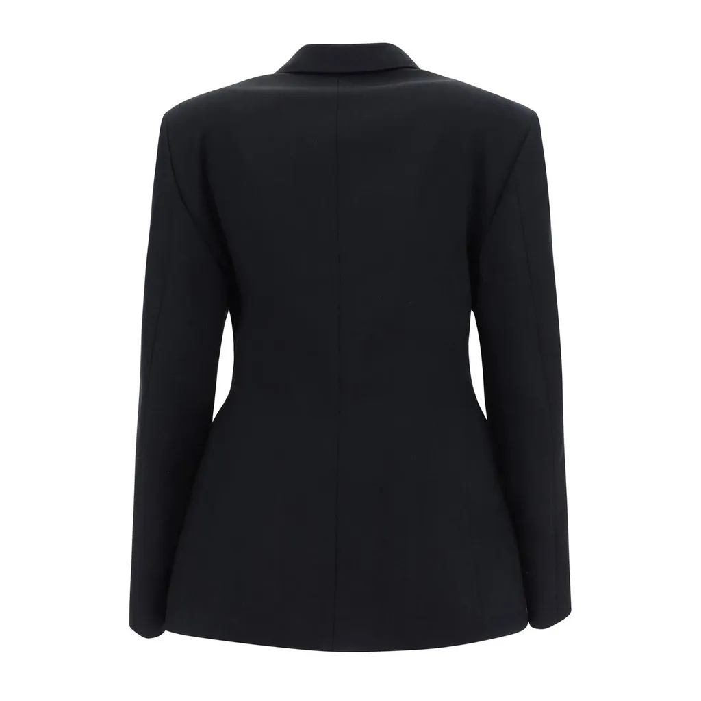 Hourglass Single-Breasted Jacket
