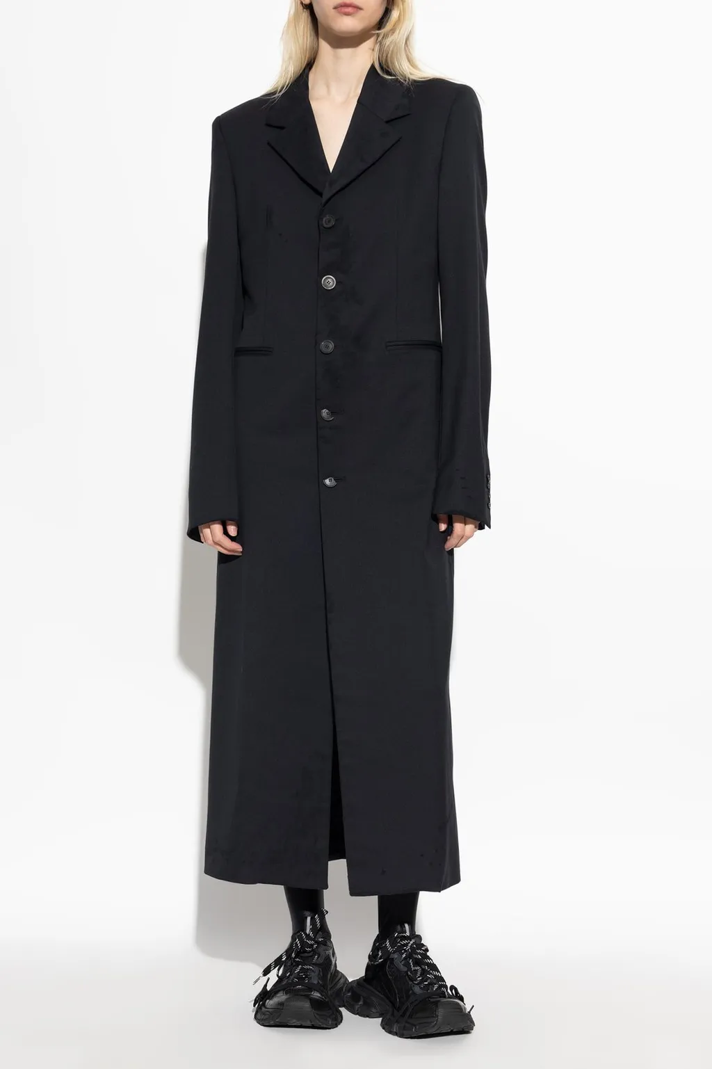 Collared Button-Up Coat