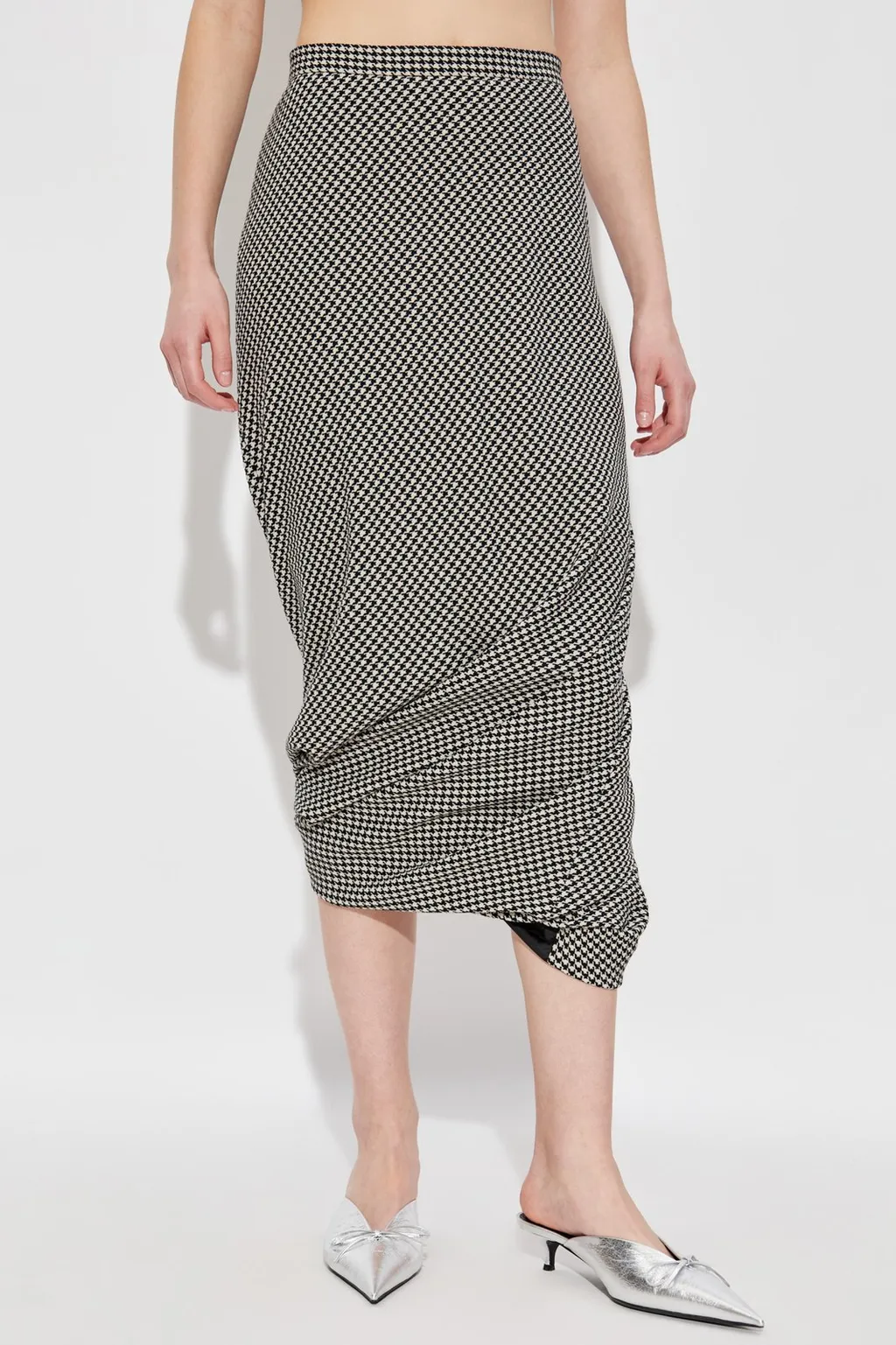 Twisted Tailored Skirt