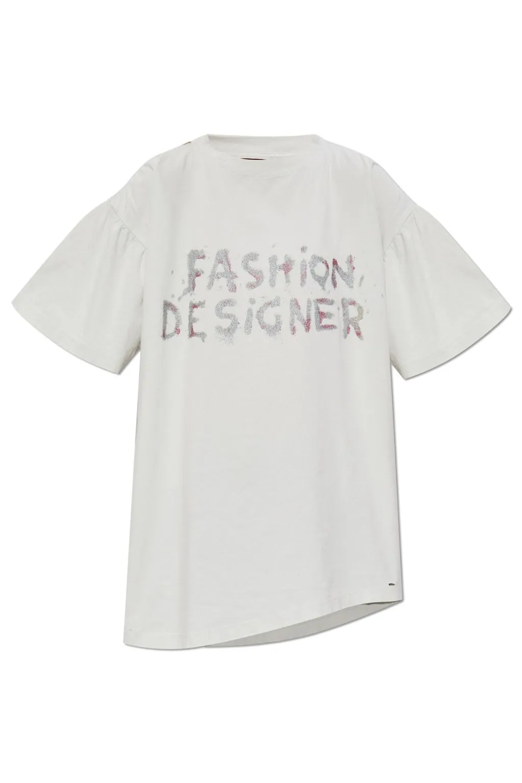 Distressed Short-Sleeved T-Shirt