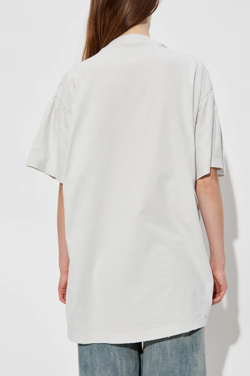 Distressed Short-Sleeved T-Shirt