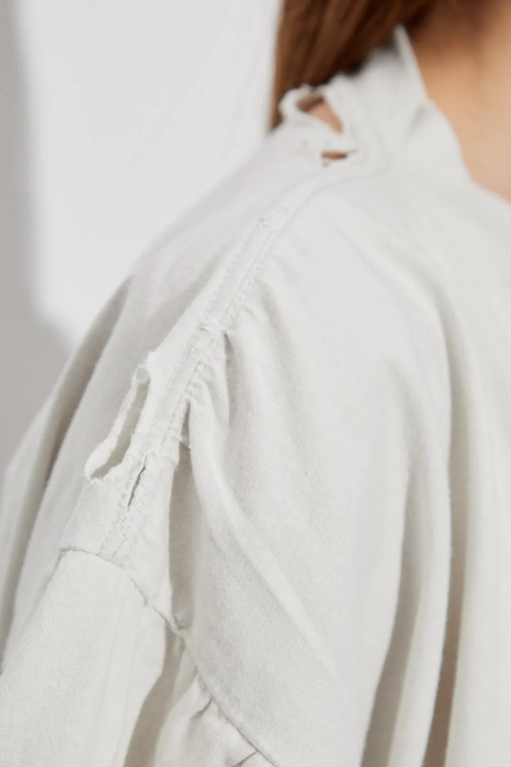Distressed Short-Sleeved T-Shirt