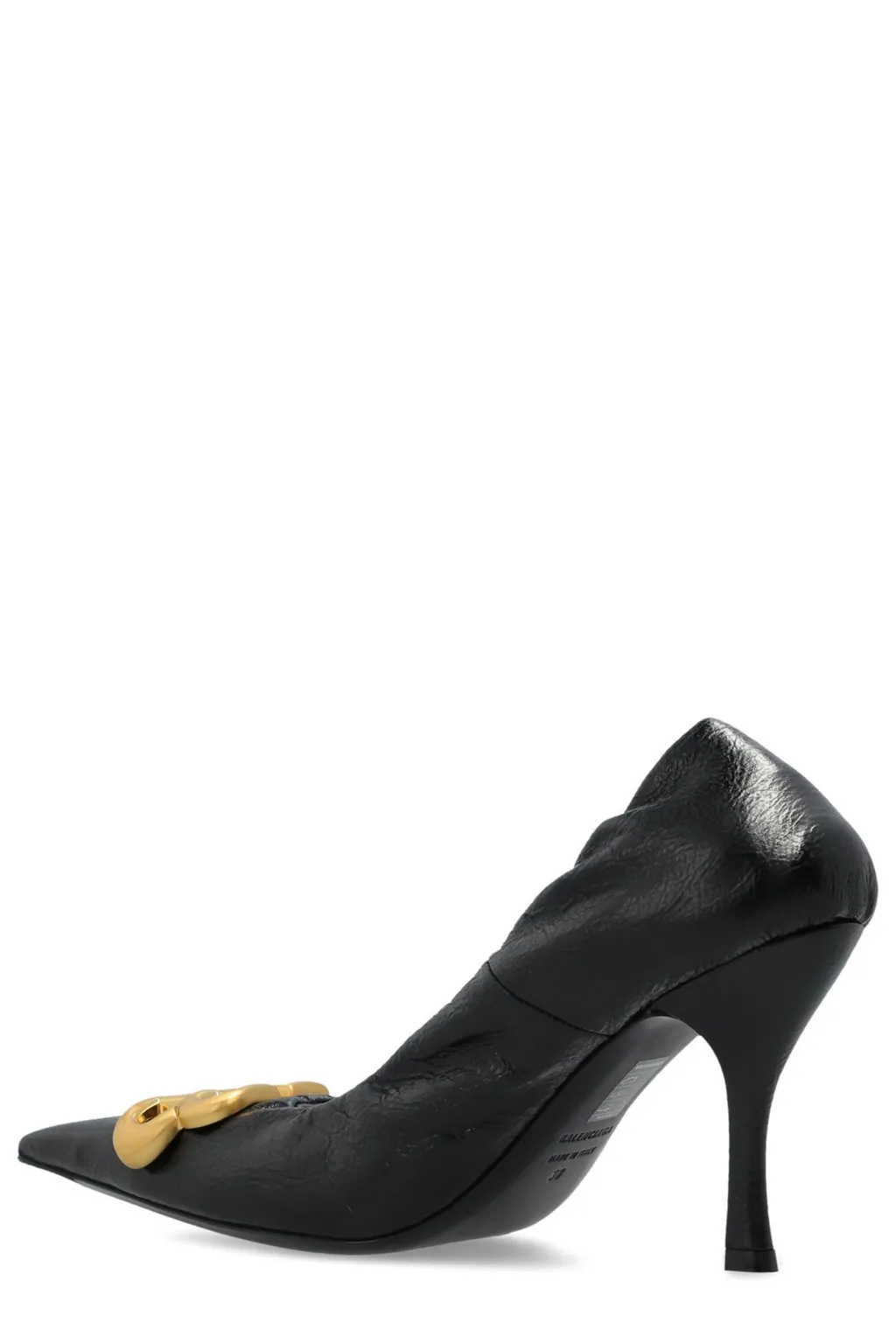 Monaco Bb Logo Plaque Pumps