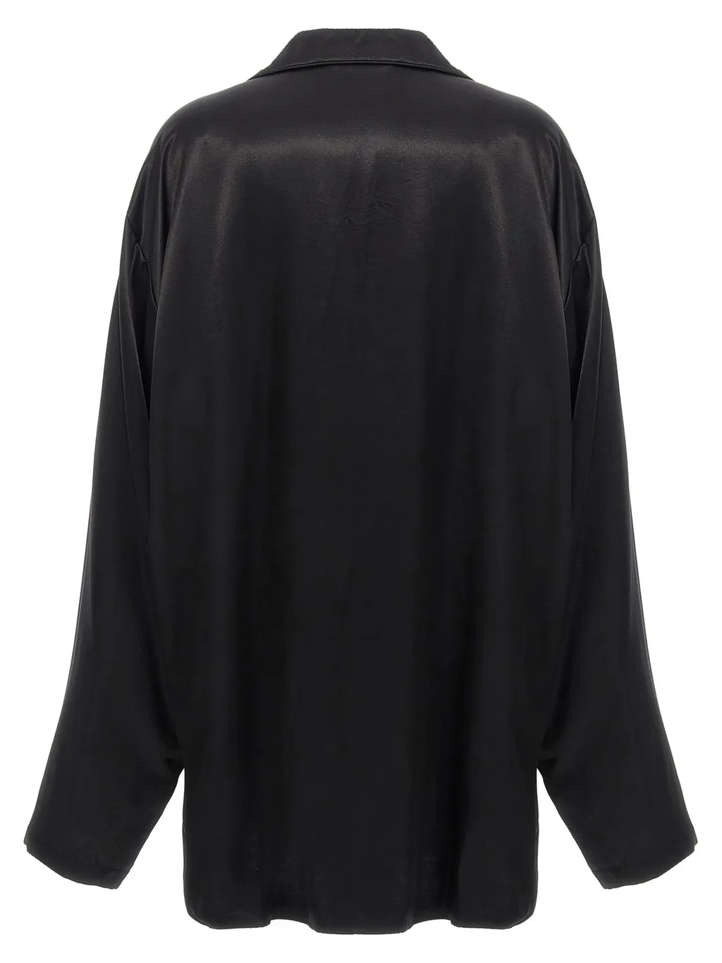 Logo Embroidered Long-Sleeve Shirt