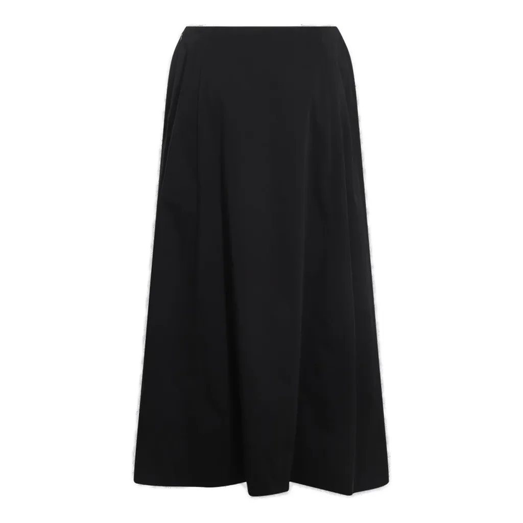 Flared Midi Skirt