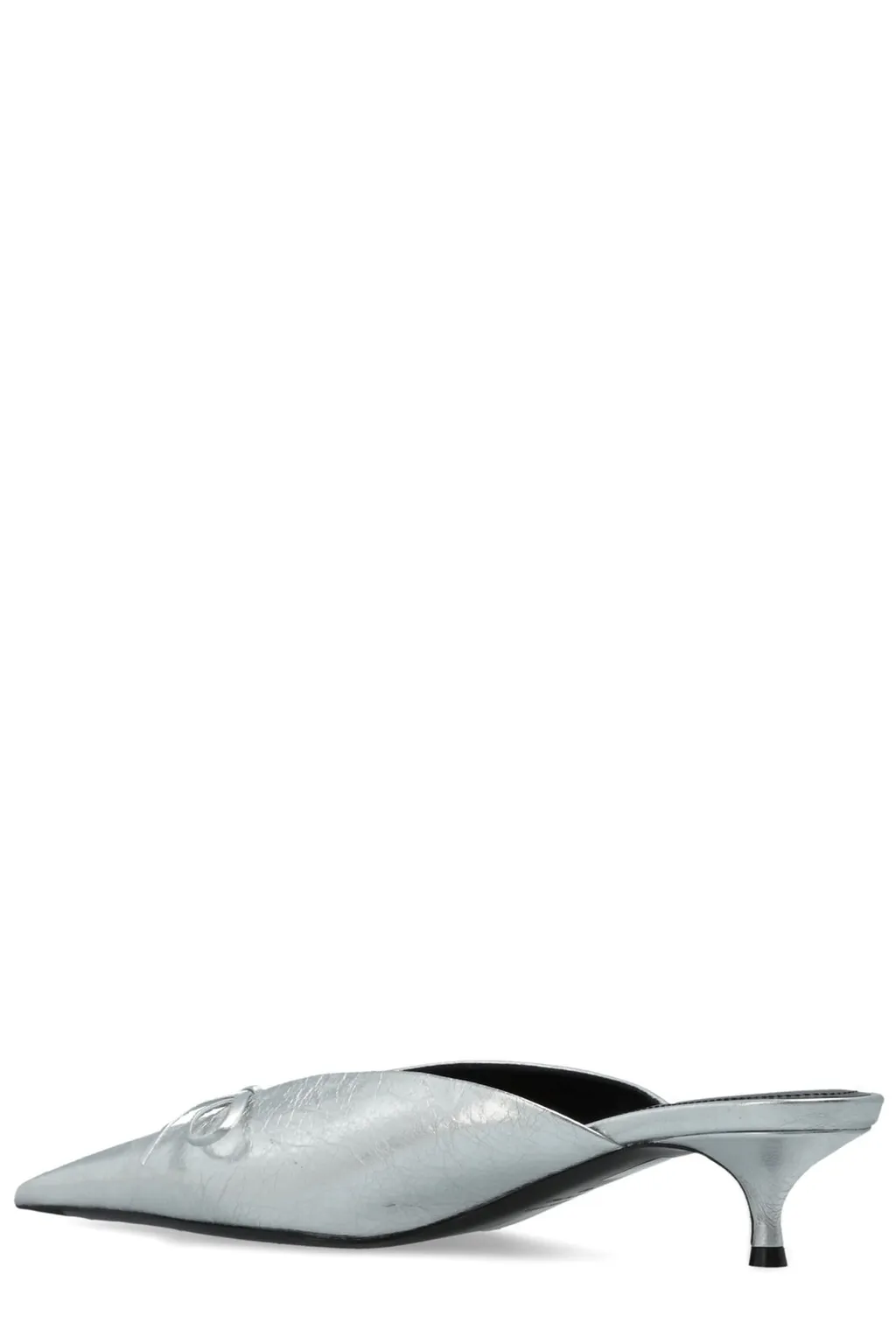Knife Heeled Mules