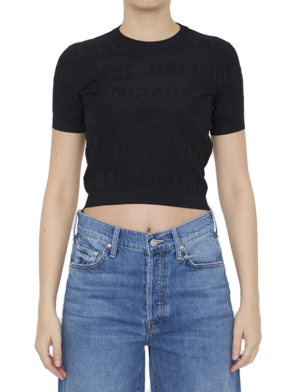 Logo Printed Crewneck T-Shirt