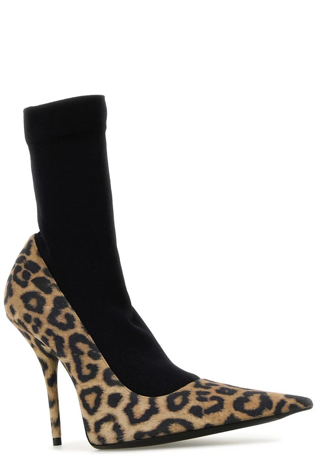 Leopard Printed Avenue Sock Pumps