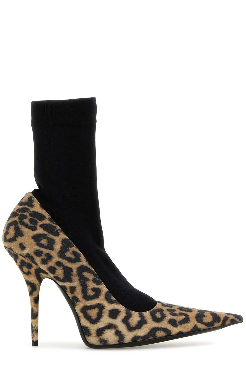 Leopard Printed Avenue Sock Pumps