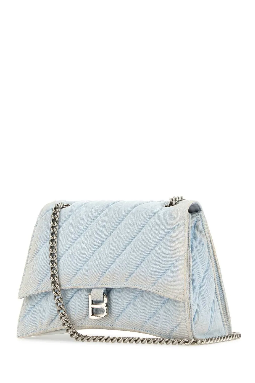 Crush Quilted Medium Shoulder Bag
