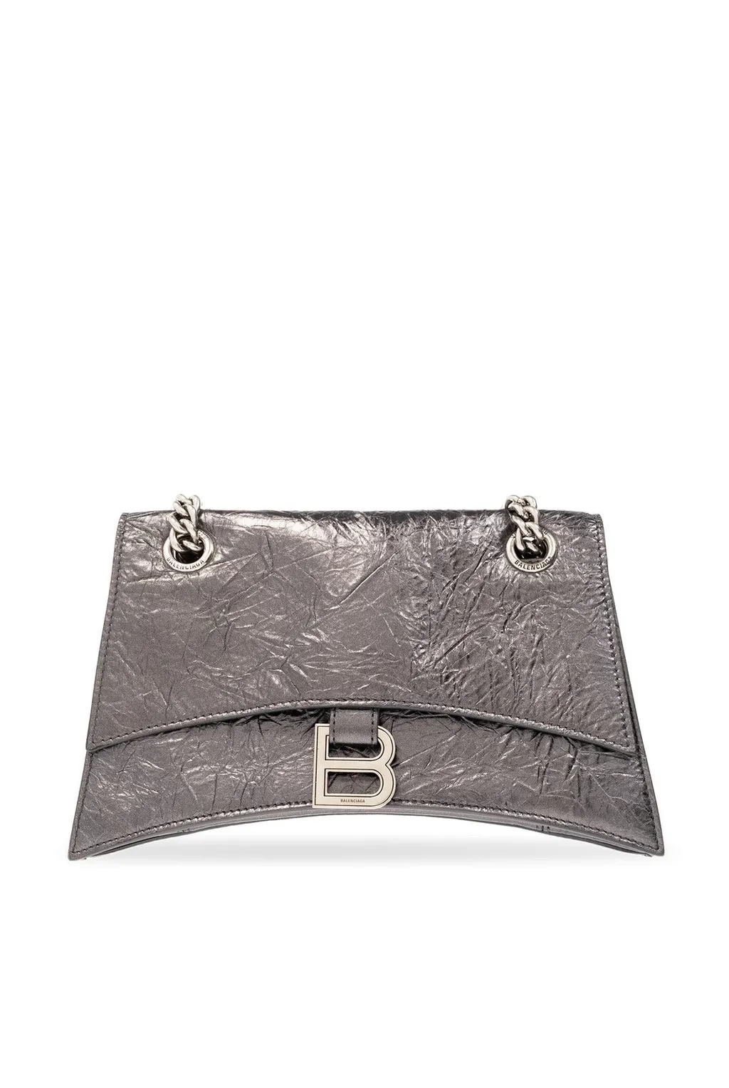 Crush Logo Plaque Chain Shoulder Bag