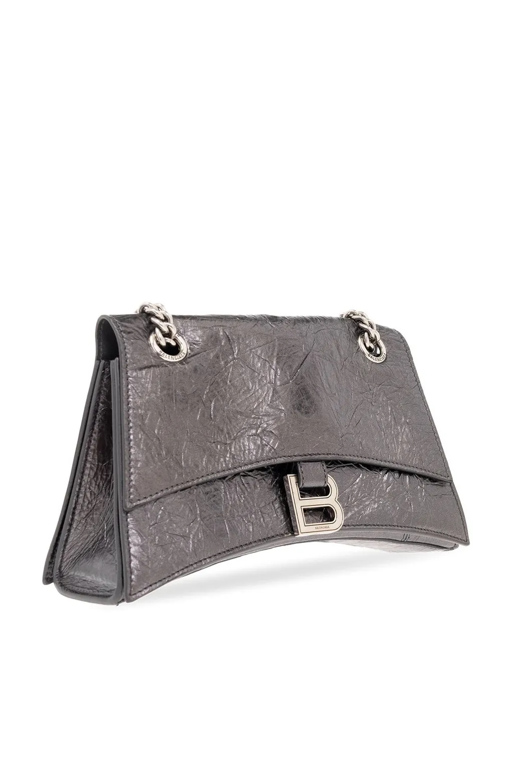 Crush Logo Plaque Chain Shoulder Bag