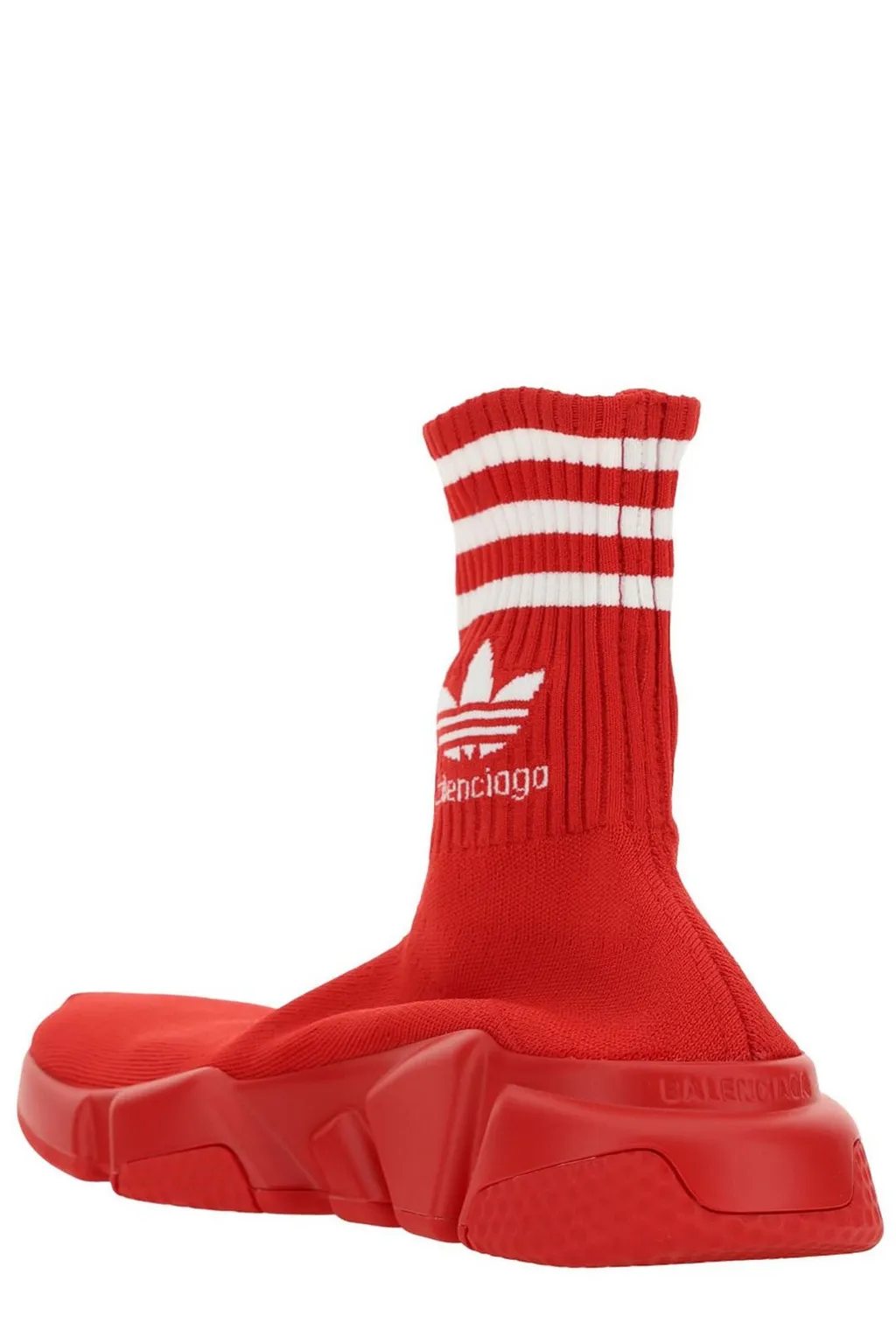X Adidas Logo Embroidered Sock Sneakers