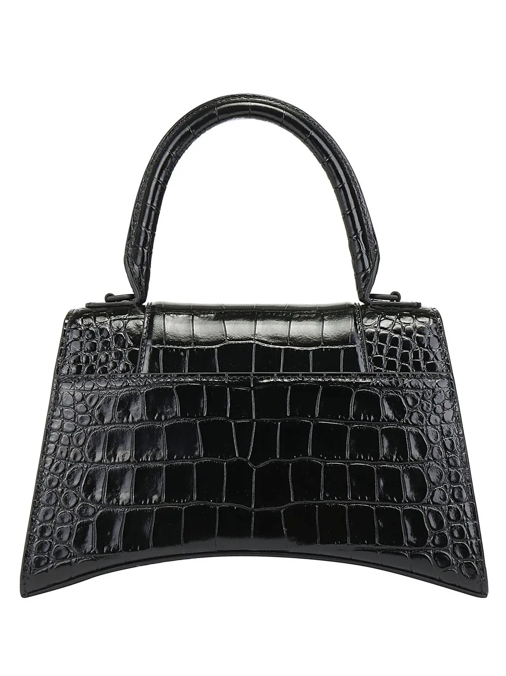 Hourglass Small Embossed Tote Bag