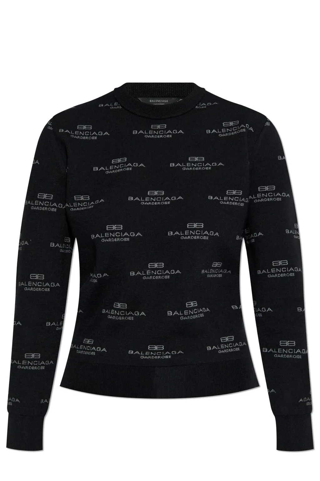 Logo Intarsia Knit Sweater