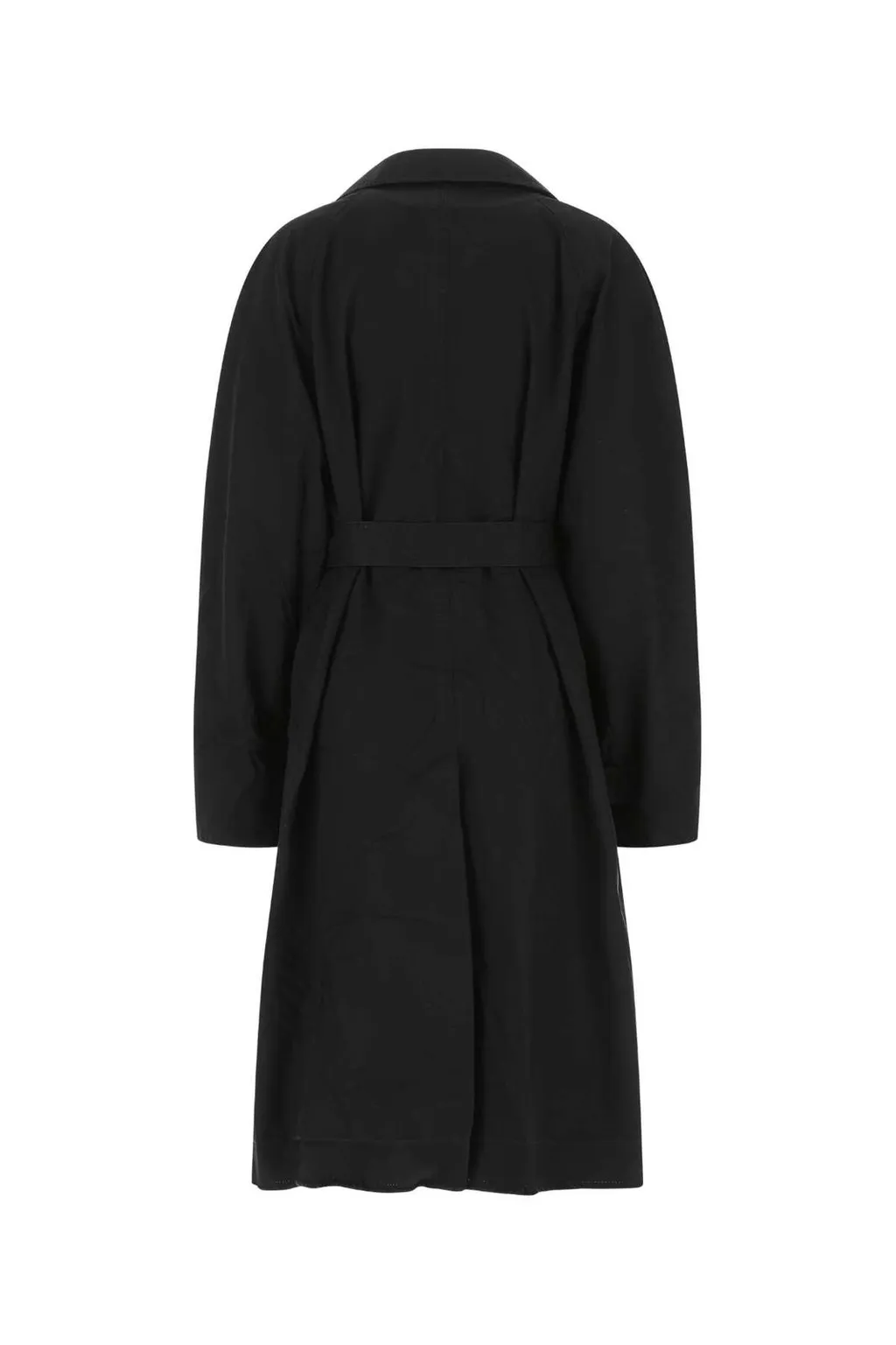 Belted Long-Sleeved Coat