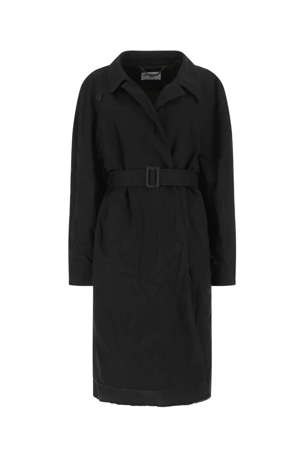 Belted Long-Sleeved Coat