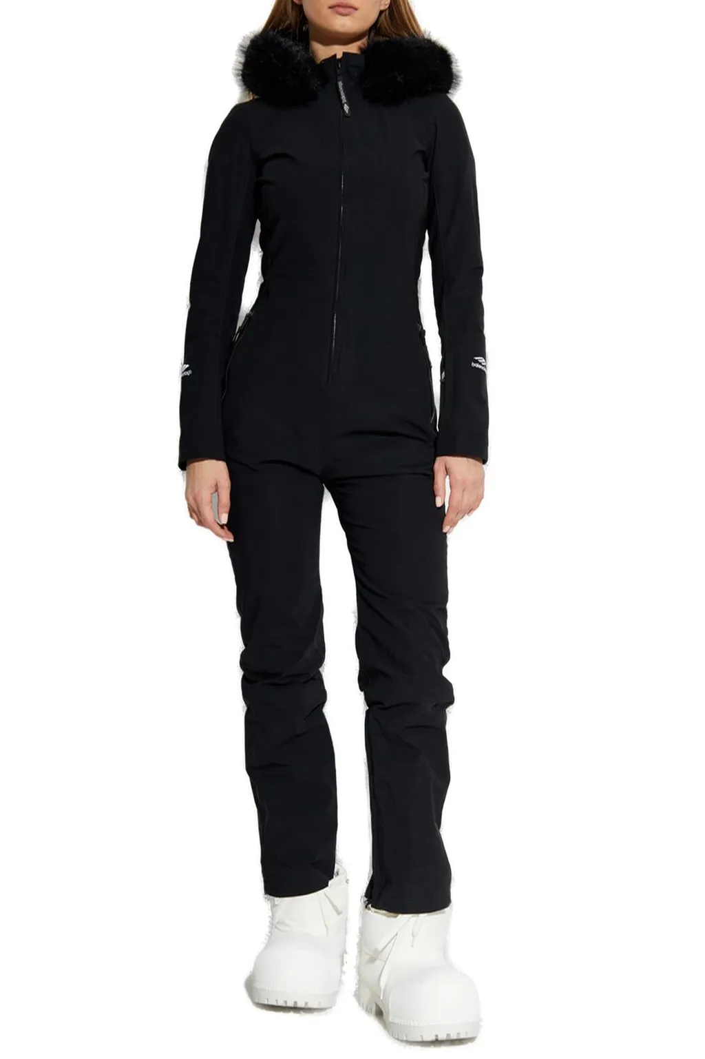 Ski Fitted Hooded Jumpsuit