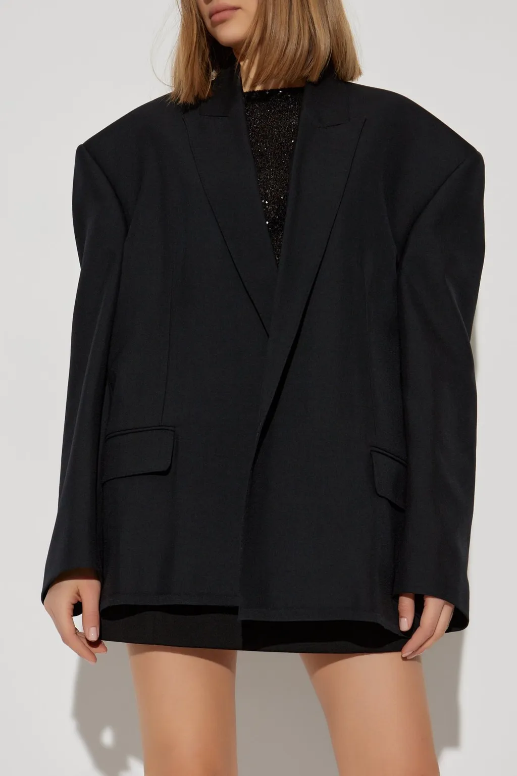 Collared Oversized Jacket