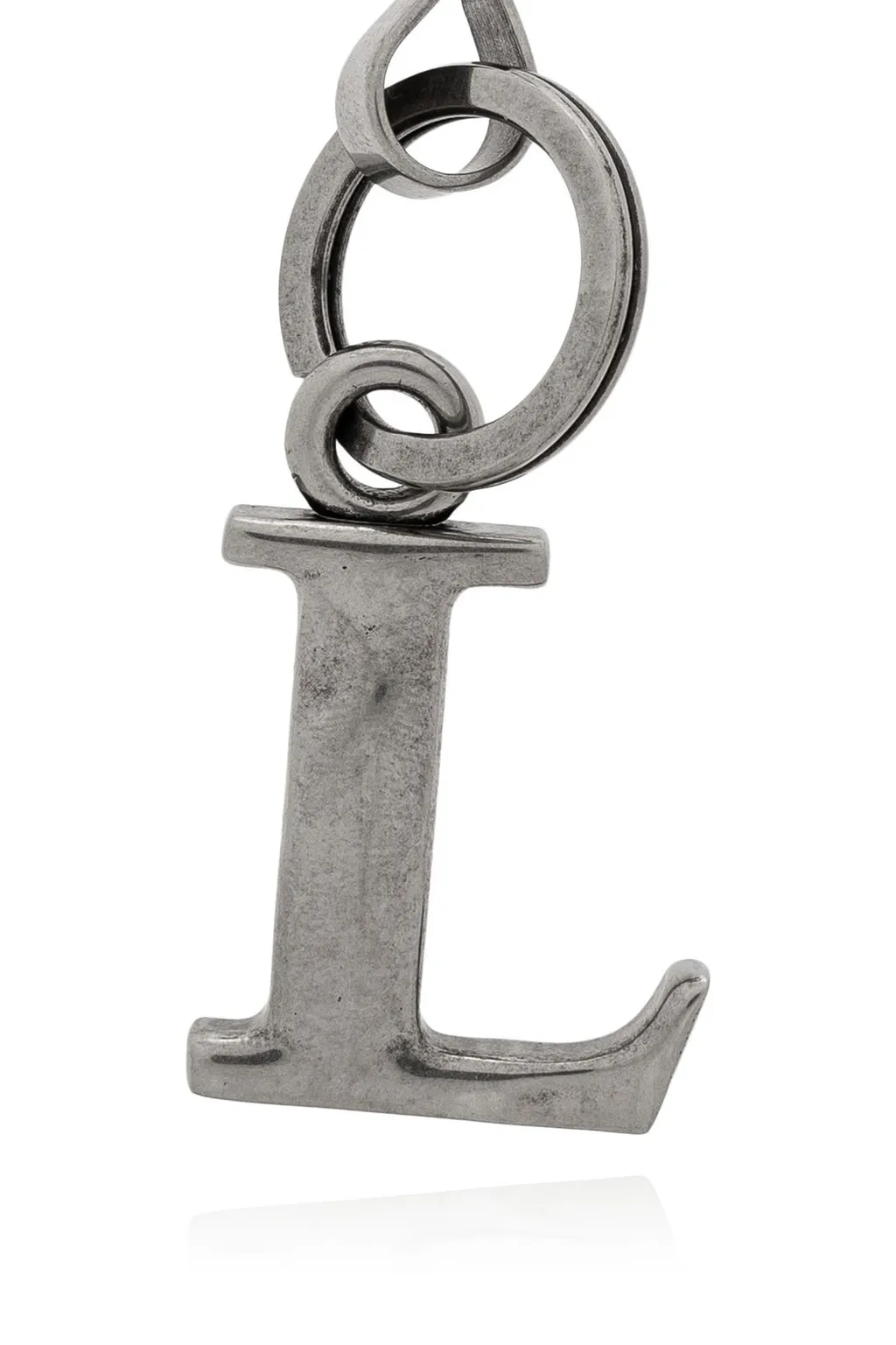 L Chain Keychain