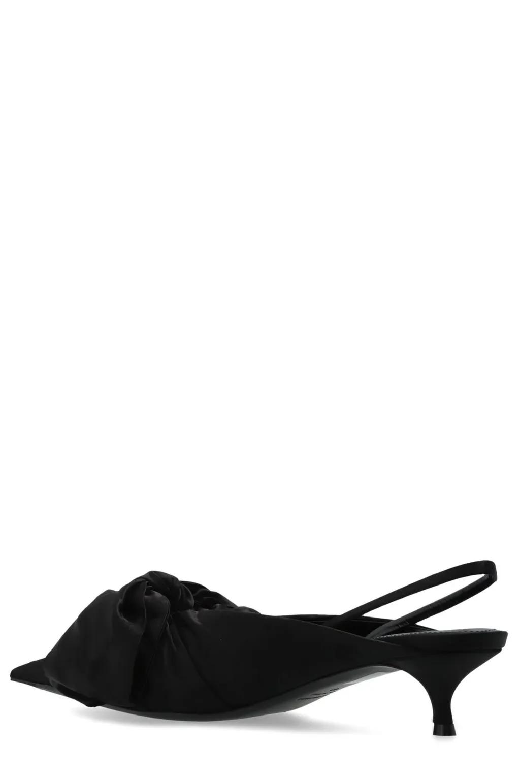Knife Slingback Pumps