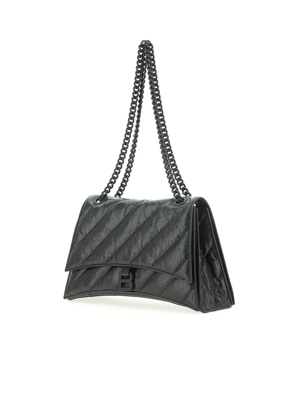 Crush Medium Quilted Shoulder Bag