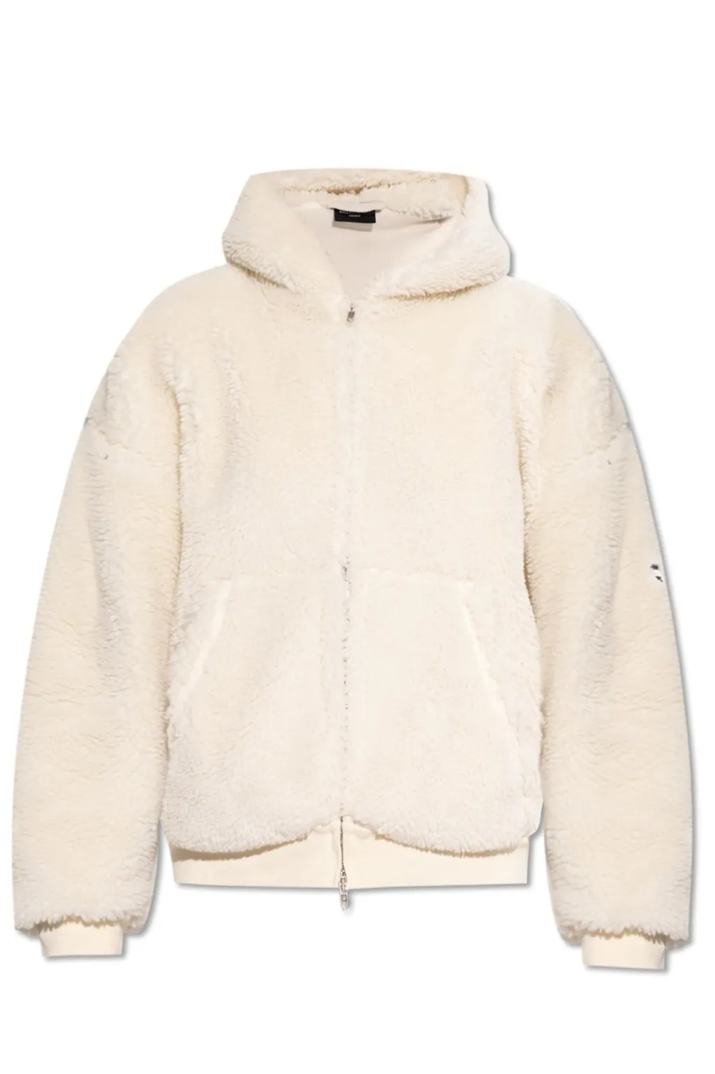 Zip-Up Fur Hoodie
