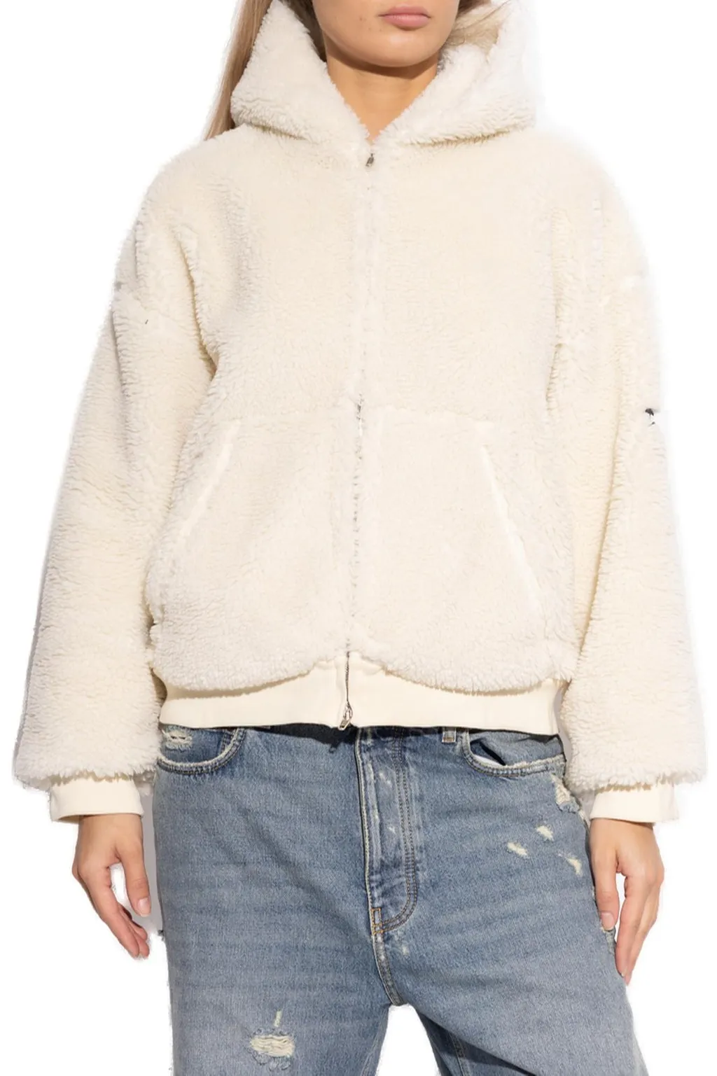 Zip-Up Fur Hoodie
