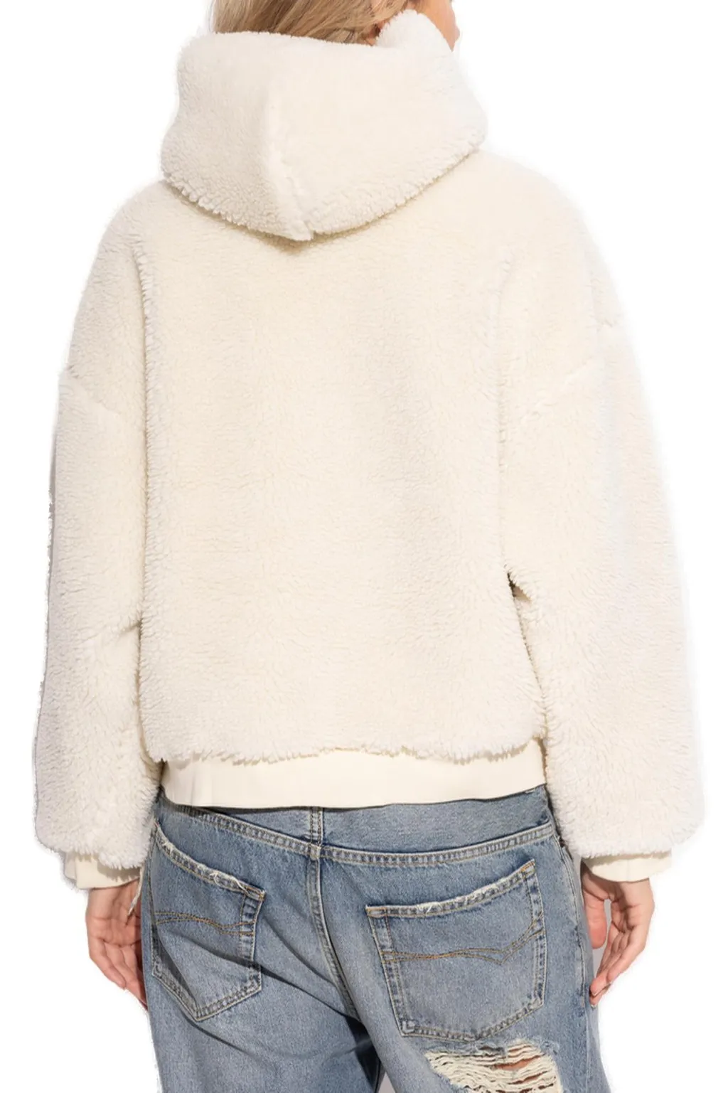 Zip-Up Fur Hoodie