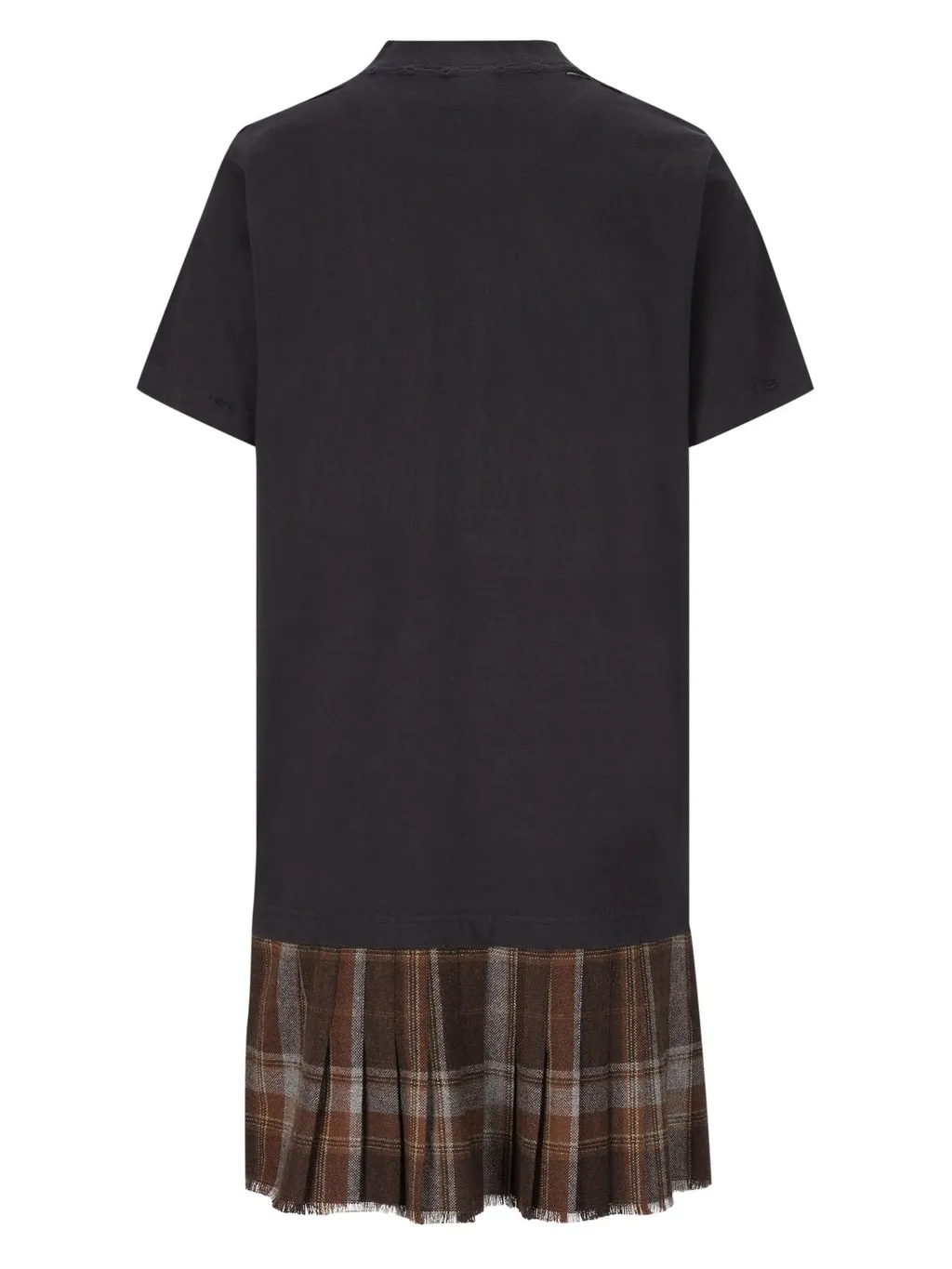 Planet Earth Layered Destroyed T-Shirt Dress
