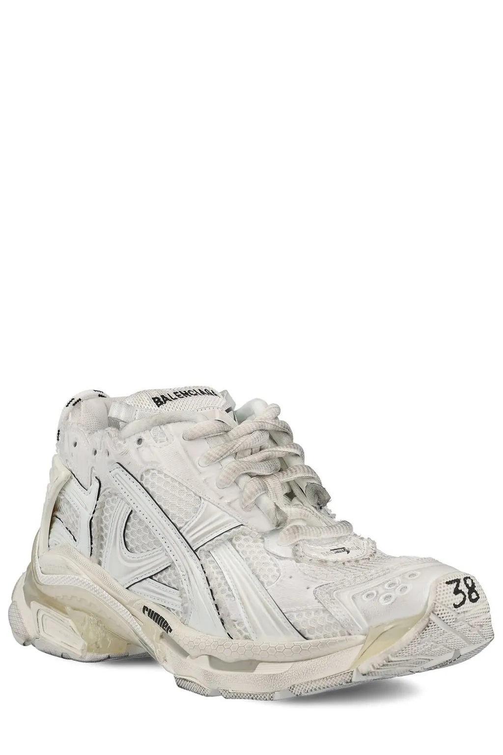 Runner Mesh Panelled Sneakers