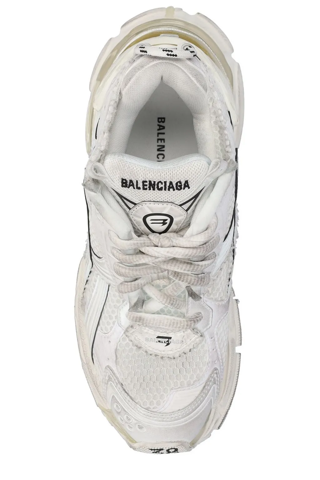 Runner Mesh Panelled Sneakers