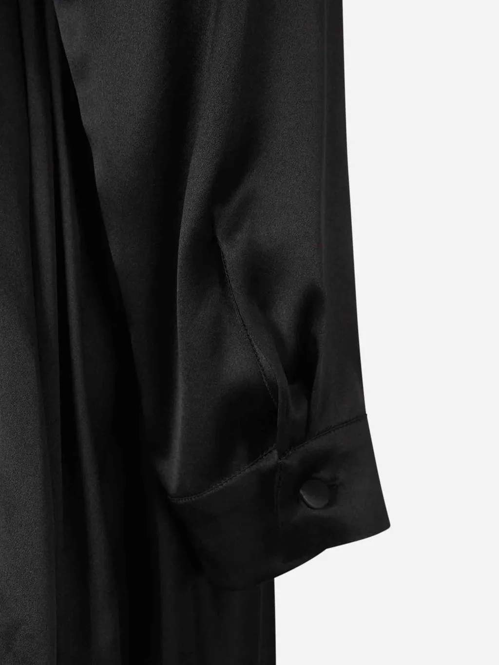 Draped Asymmetric Midi Dress