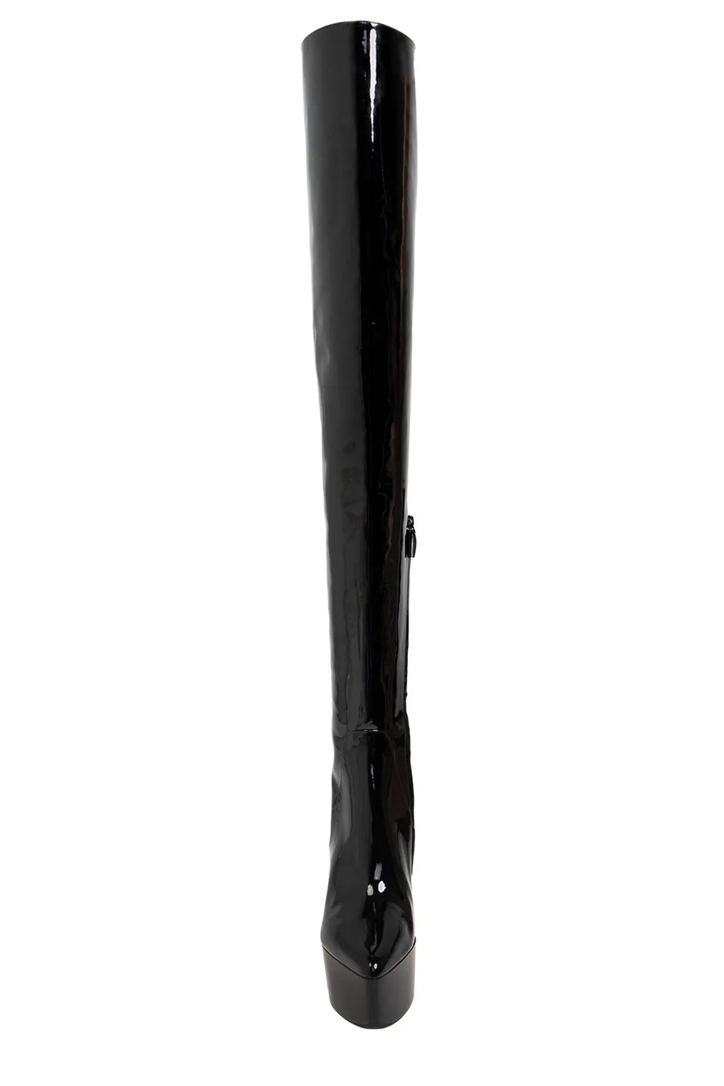Over The Knee Patent Boots