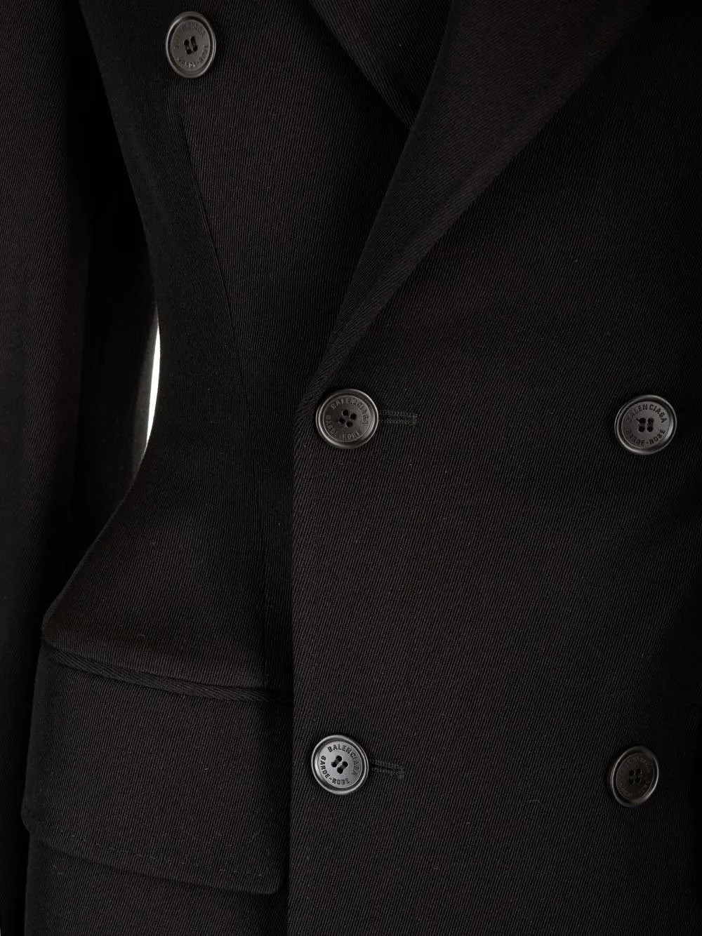 Hourglass Double-Breasted Jacket