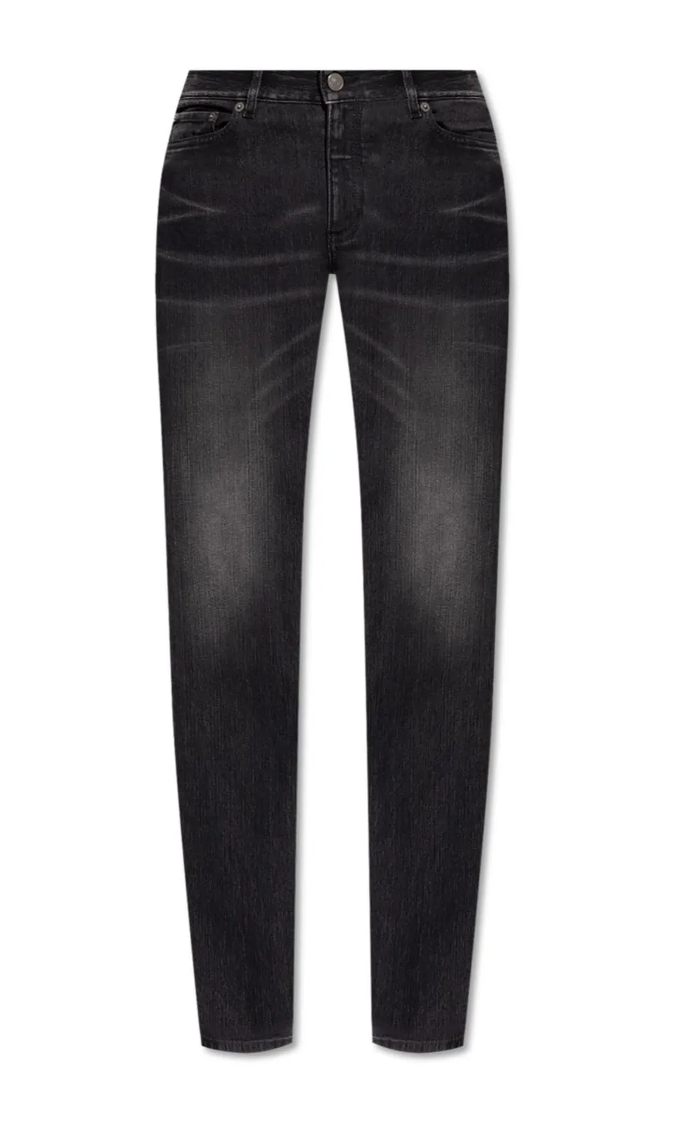 Logo Patch Slim Fit Jeans
