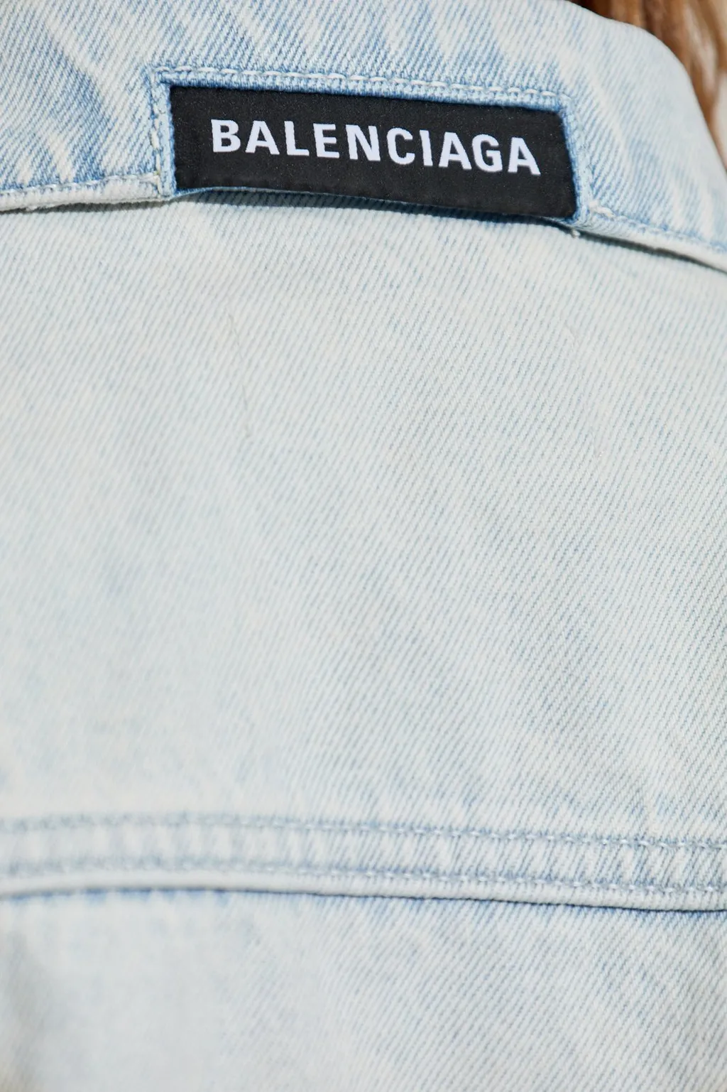 Logo Patch Denim Jacket