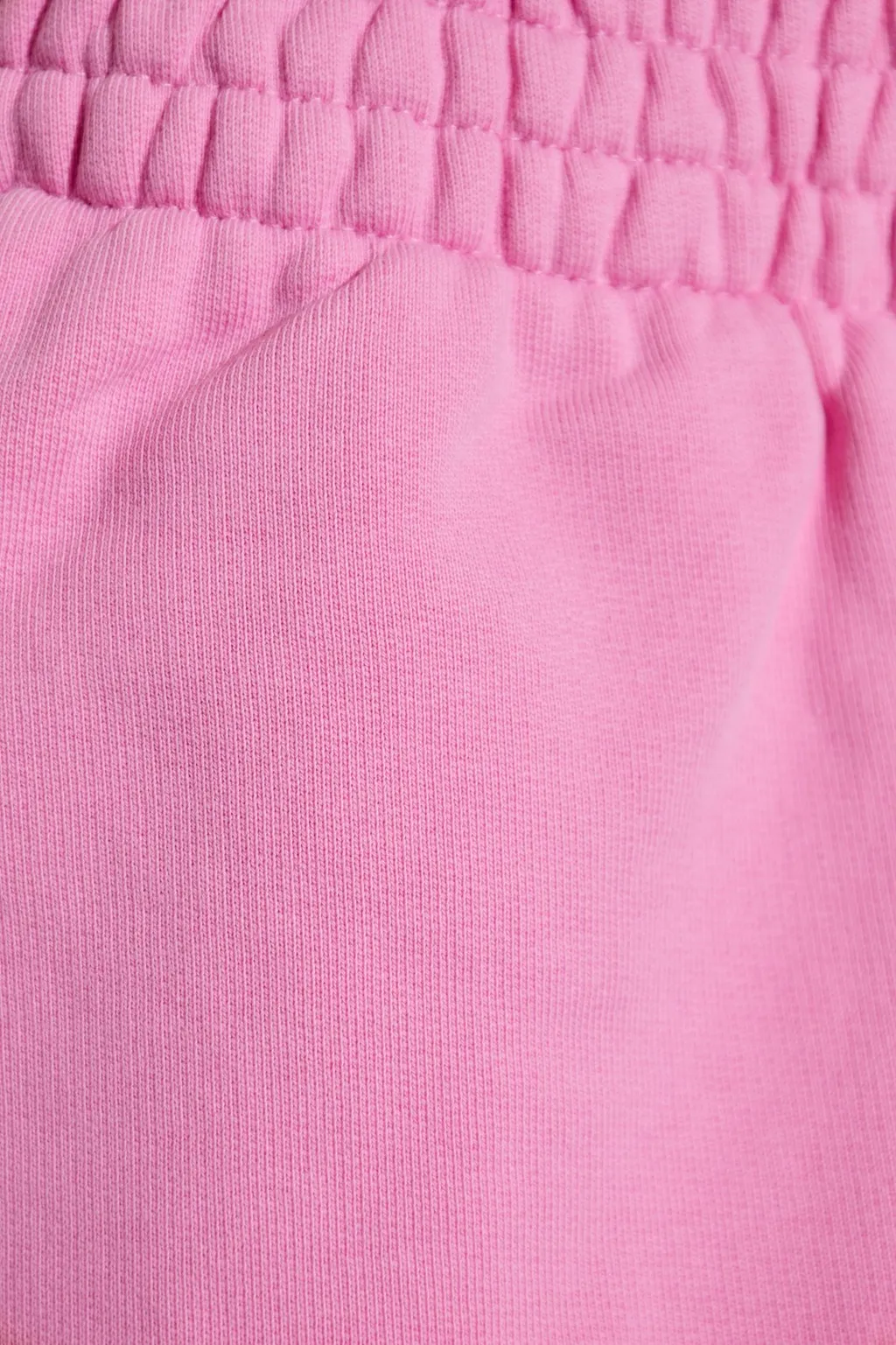 Frayed Edge Elastic Waist Shorts