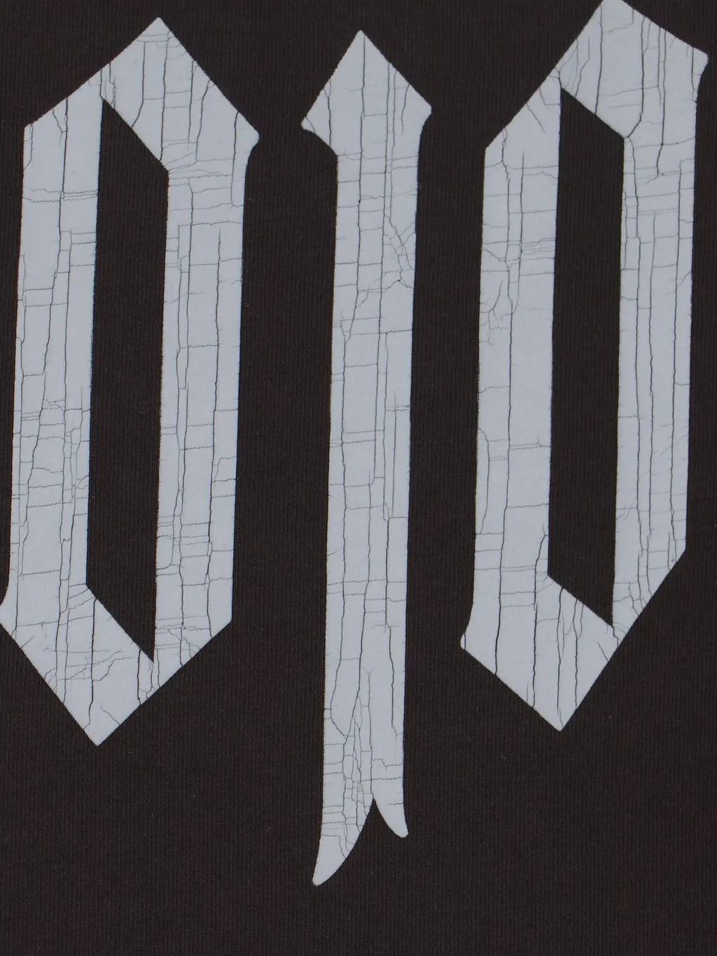 No Logo Printed Large Fit T-Shirt